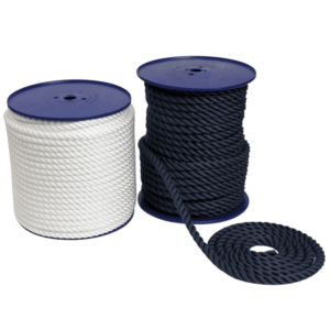 Fortøyningstau, hvit (pr.meter)