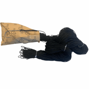 Rustfri Linekrok  8/0 - forsyn - 100 stk