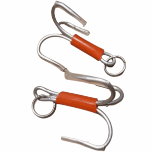 Treblekrok m/rød plastslanger