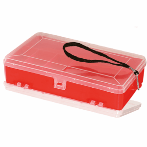 Dobbeltsidig slukboks rød