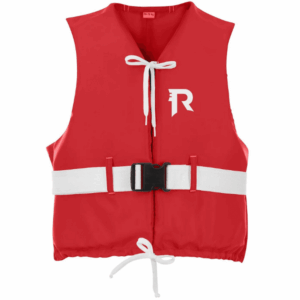 POP FLYTEVEST RØD