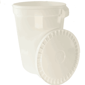 Plastdunk m/lokk 40 liter