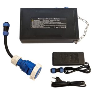 Batteripakke m/lader og adapter