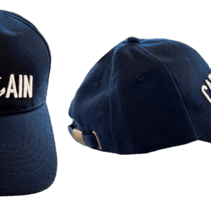 Caps m/brodert tekst