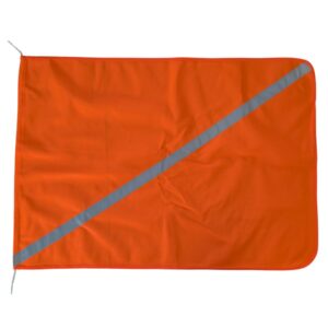 Bøyeflagg  m/refleks 50x70cm - BEST I TEST