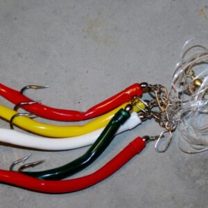 Kroksett gummimakk 7/0