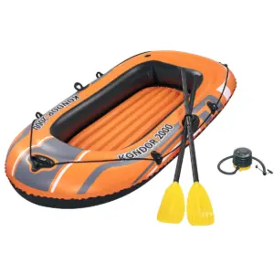 Gummibåt Kondor 2000 m/årer og pumpe